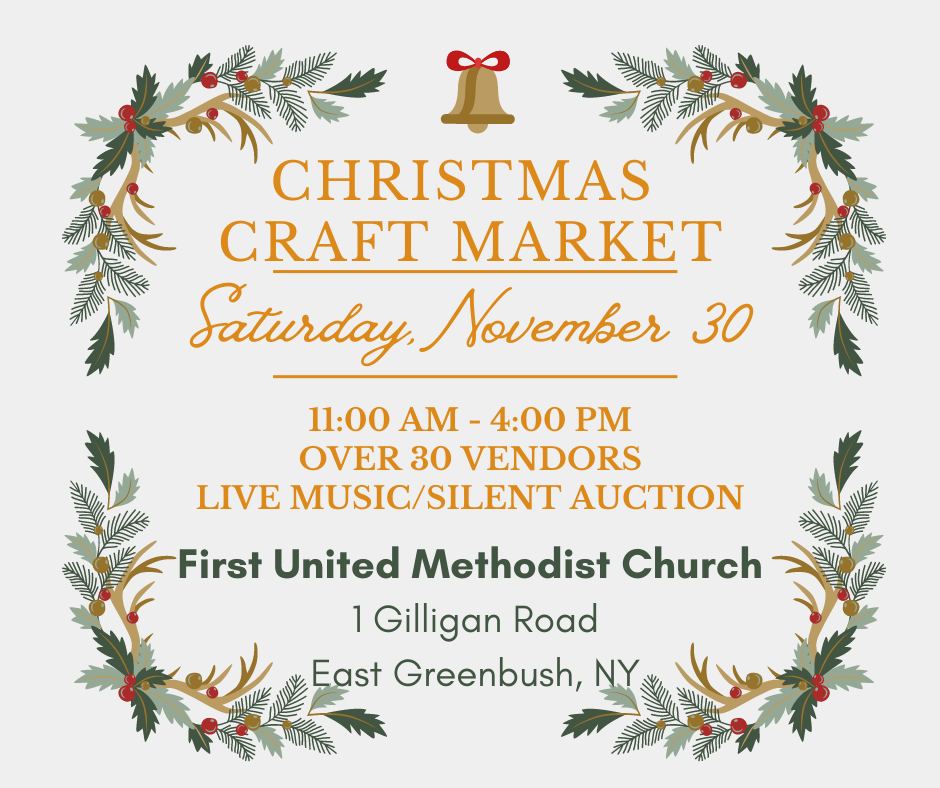 Christmas Craft Market Saturday November 30 11AM - 4PM