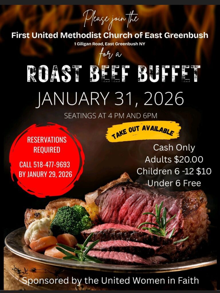 Roast Beef Dinner January 31, 2026