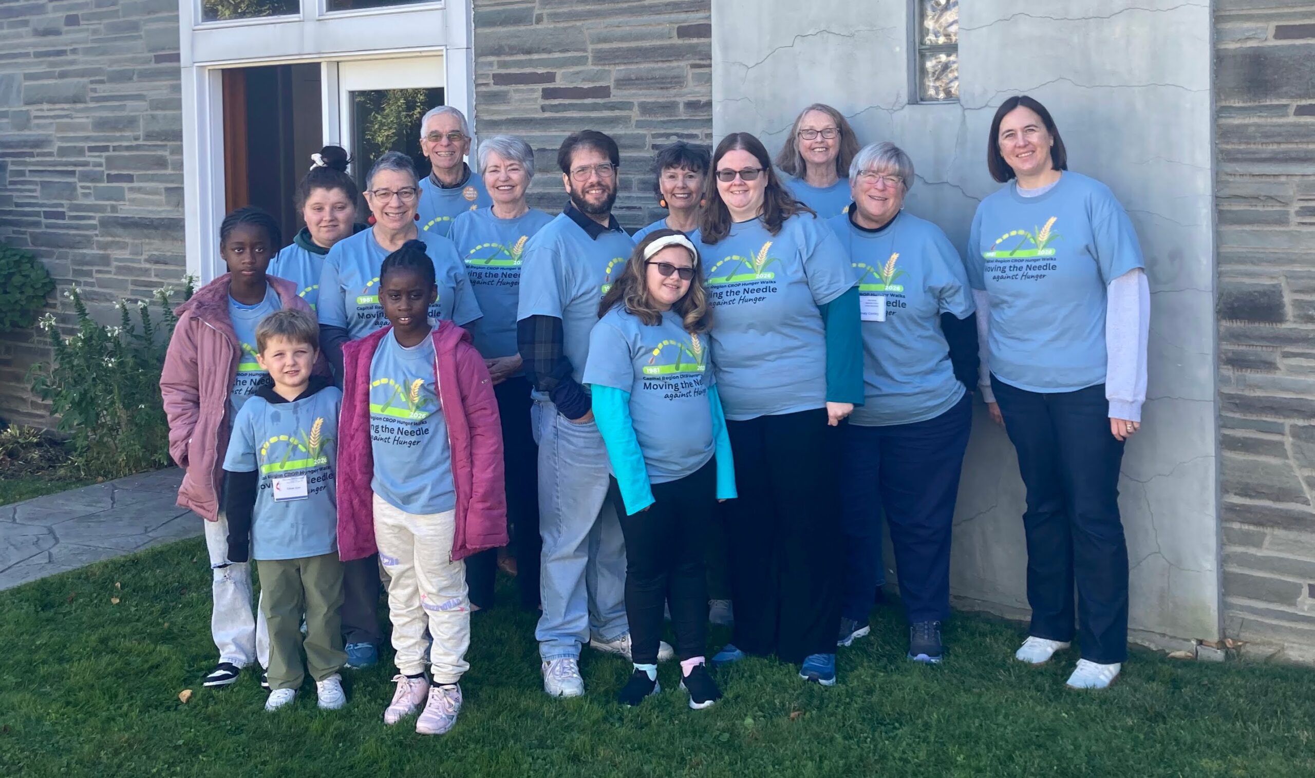 Members of FUMC East Greenbush that participated in the Castleton Crop Walk on October 18, 2026